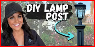 Boost Curb Appeal: Gorgeous (Easy) DIY Lawn Lamppost: Step-by-Step Guide