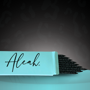 Aleah Cheetah Print All Black Pencils