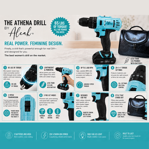Cordless Power Drill by Aleah Bundle