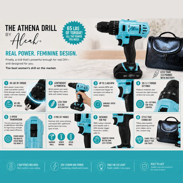 Cordless Power Drill by Aleah Bundle