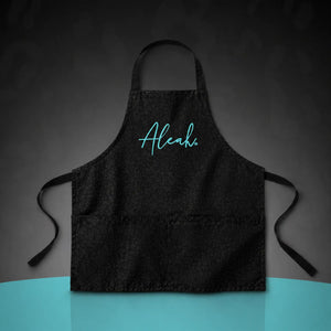 Aleah Animal Print Work Apron