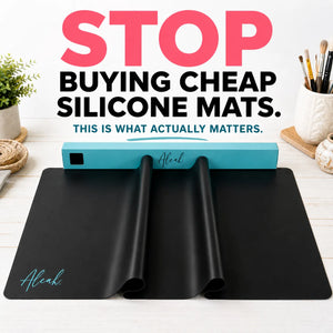 NEW! Aleah Silicone DIY Work Mat  - Heat Resistant -  20” x 28”